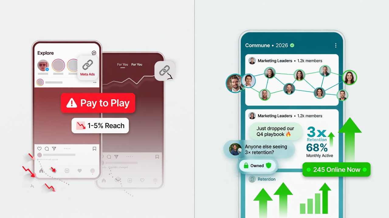 Rented vs Owned Audience: *Why In-App Communities Win in 2026*