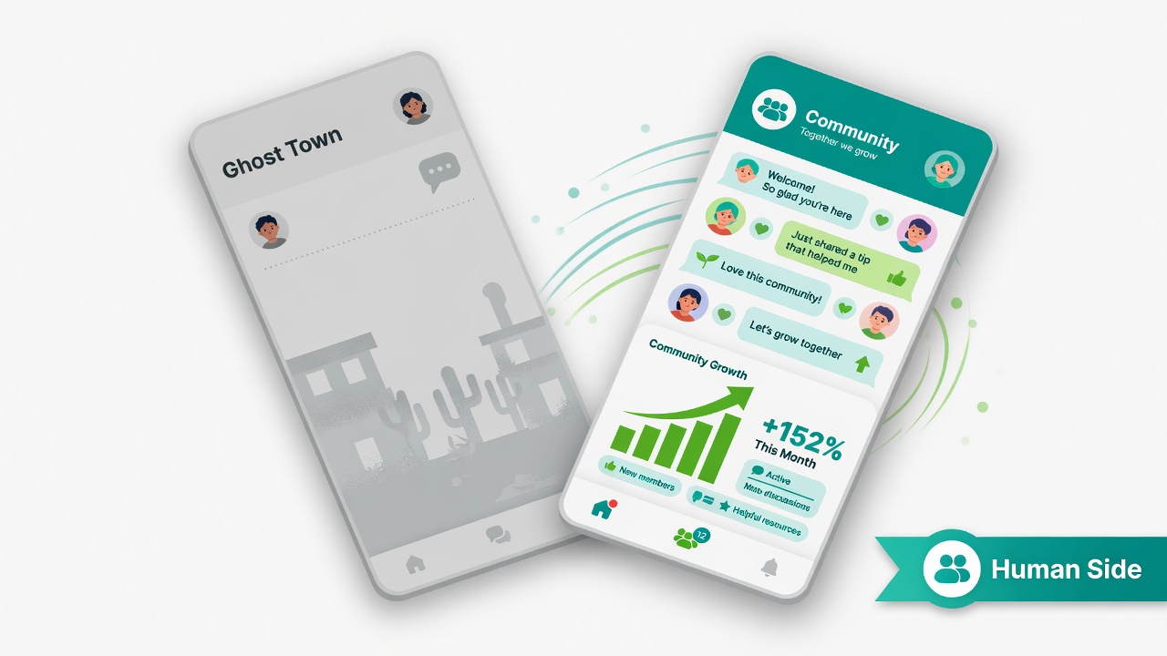 The *Real Challenge* of Building In-app Communities
